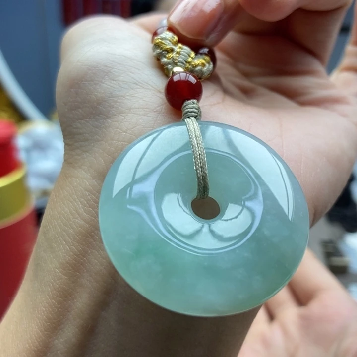 翡翠未镶嵌颈饰吊坠33