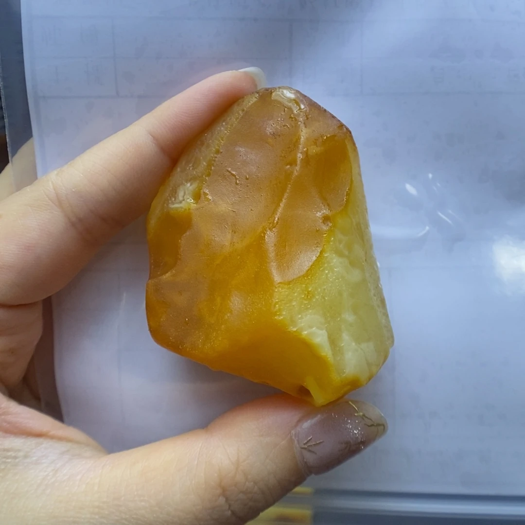 未镶嵌定制蜜蜡郎