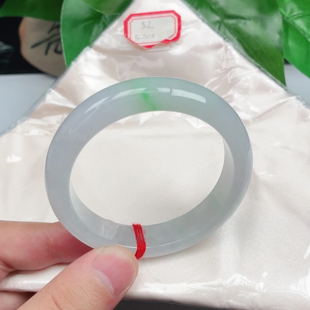 翡翠未镶嵌手镯正圈019