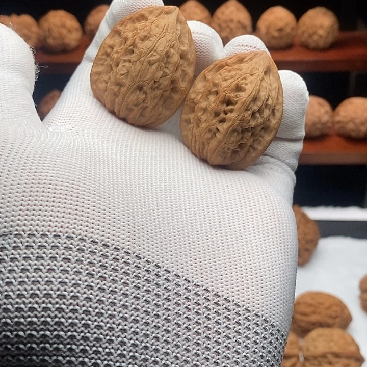 手串/手链核桃文玩核桃手把件树纹鸡心