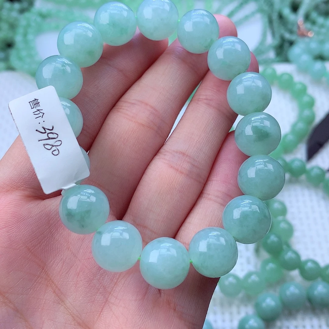 翡翠未镶嵌毛衣链