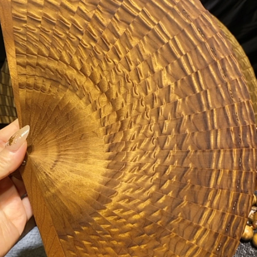 【闪购商品】金丝楠金丝楠木扇子