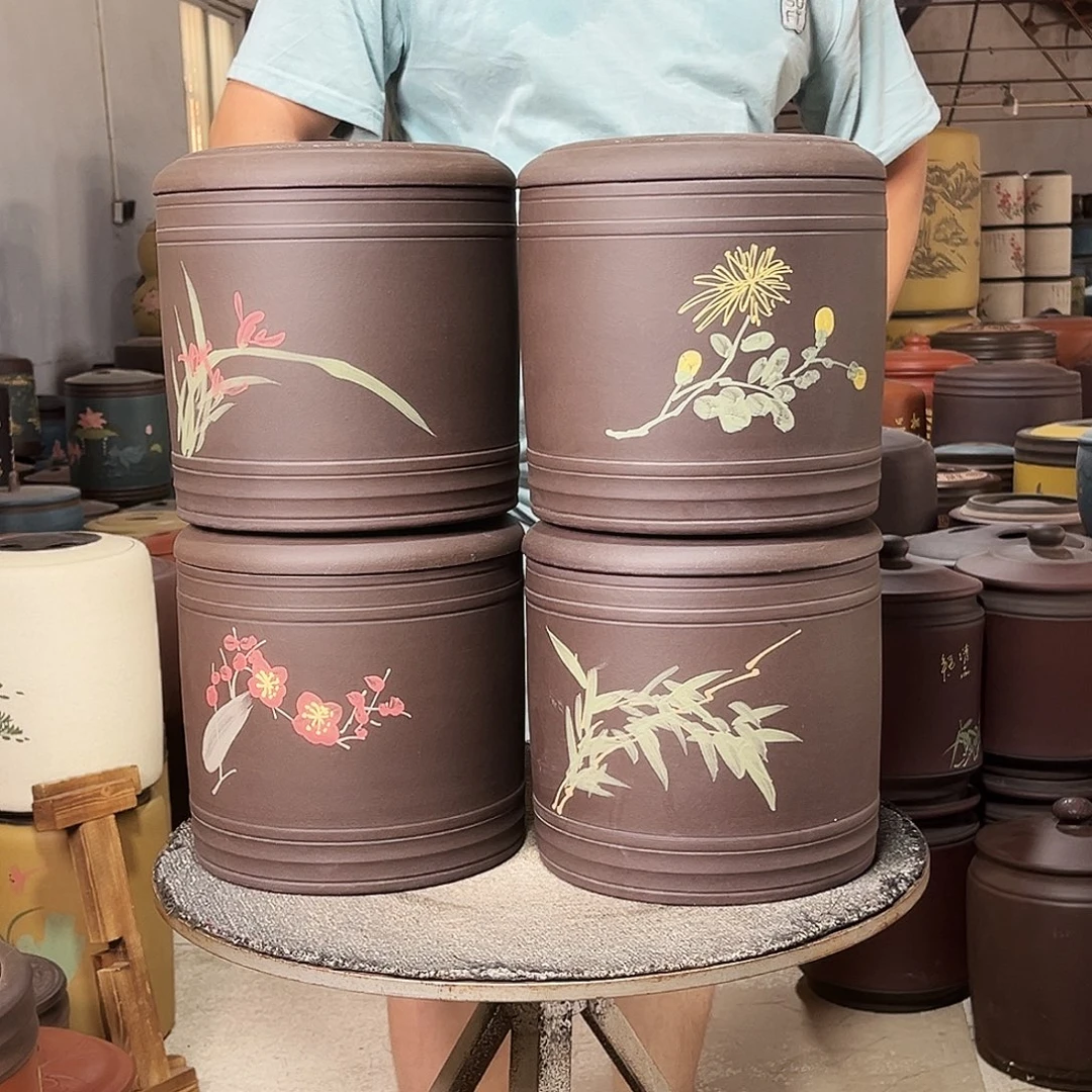 紫砂茶叶罐茶叶罐