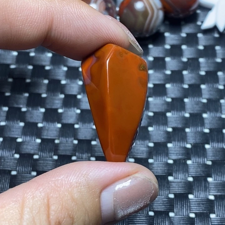 玛瑙/玉髓颈饰未镶嵌紫****1