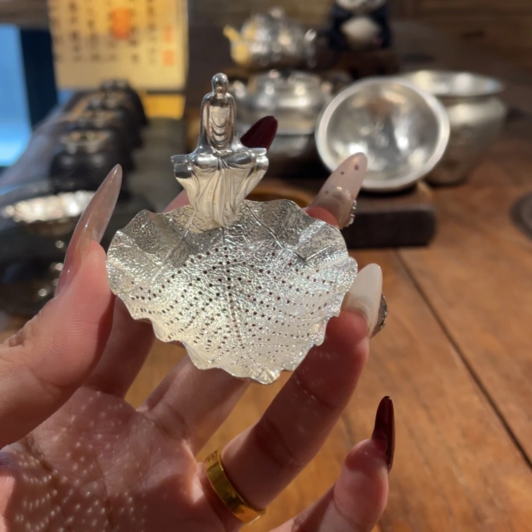 顺丰快递包邮茶空间 无相菩提叶茶漏