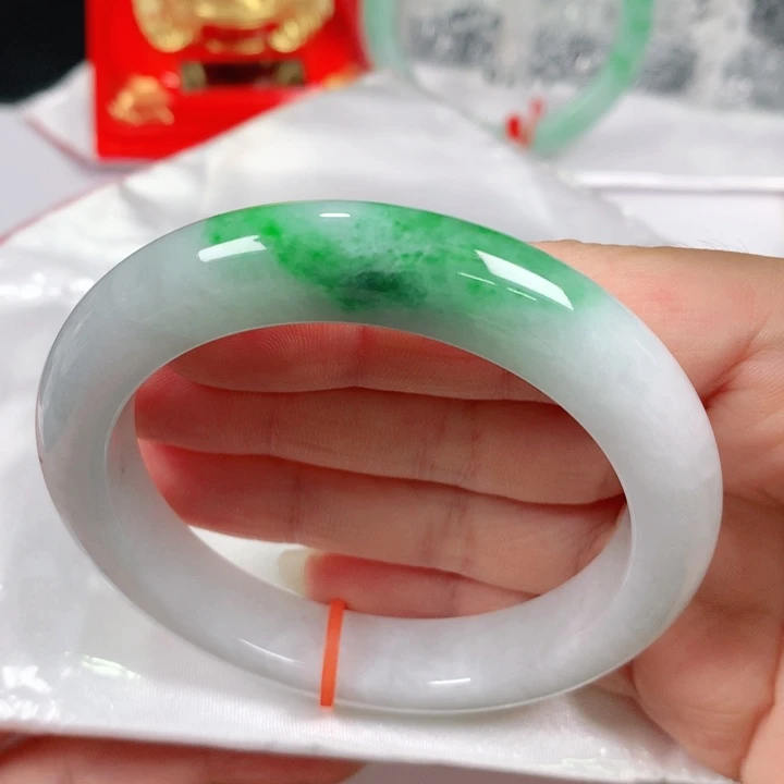 未镶嵌手镯翡翠   编号DH1212 正圈57