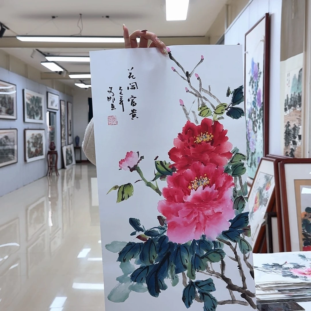 国画国画作品集一个由一