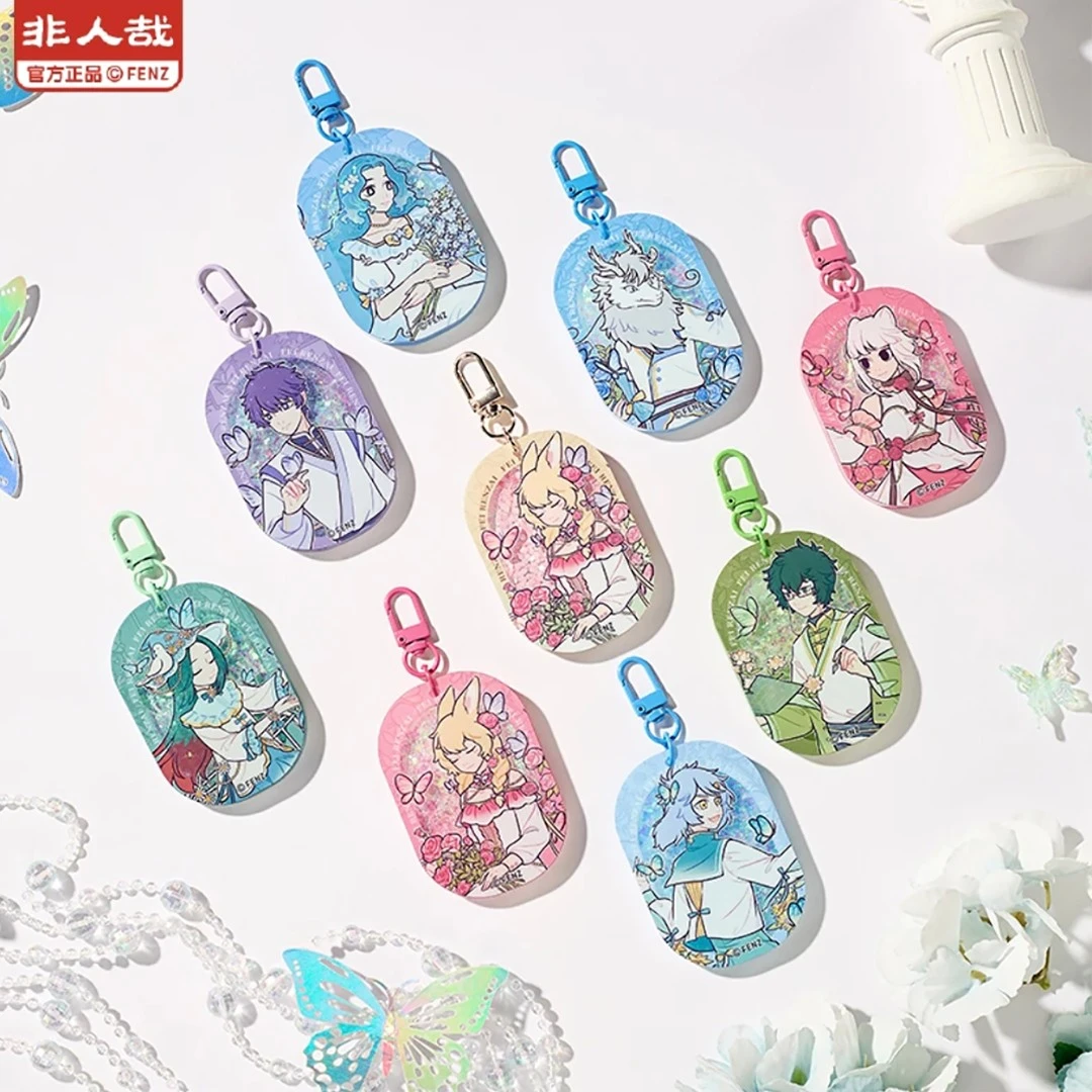 【拆袋】国谷《非人哉》亚克力挂件/收藏卡牌/吧唧徽章/镭射票盲盒