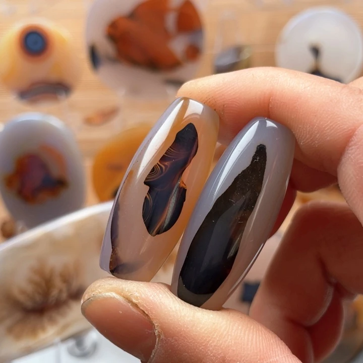 玛瑙/玉髓吊坠(不含链)未镶嵌