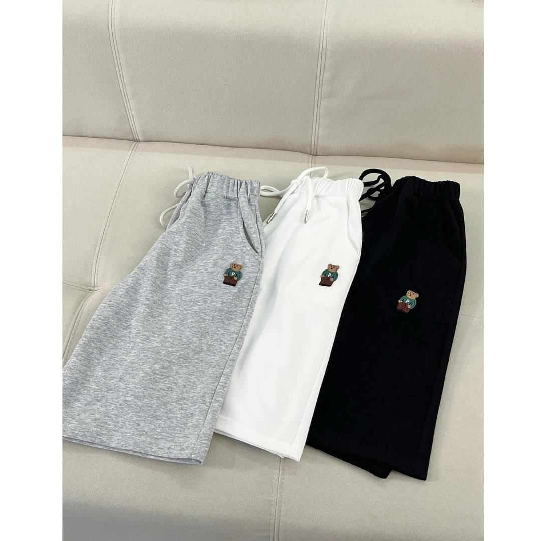 印花男士通用中裤华夫格短裤低腰K6788四季通用高弹力百搭