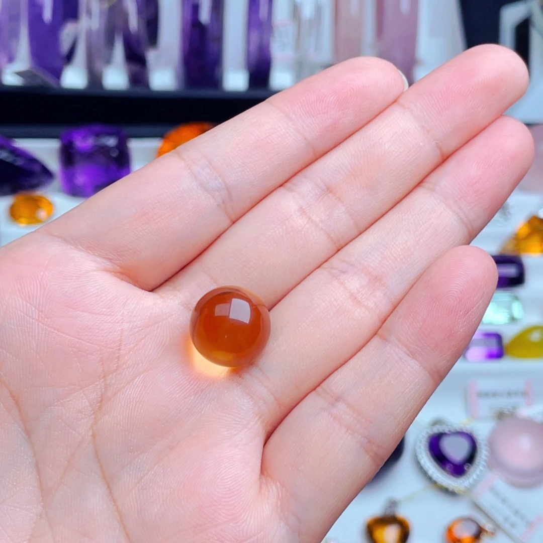 未镶嵌珠宝半成品水晶有**德天然保真定制不退换