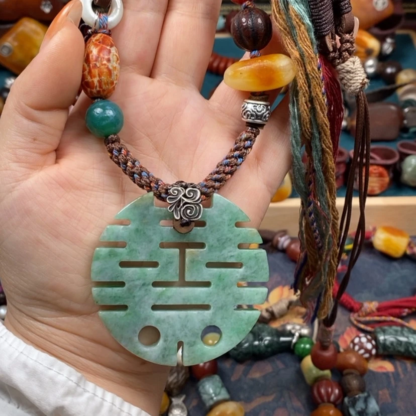 【闪购商品】翡翠颈饰未镶嵌项链