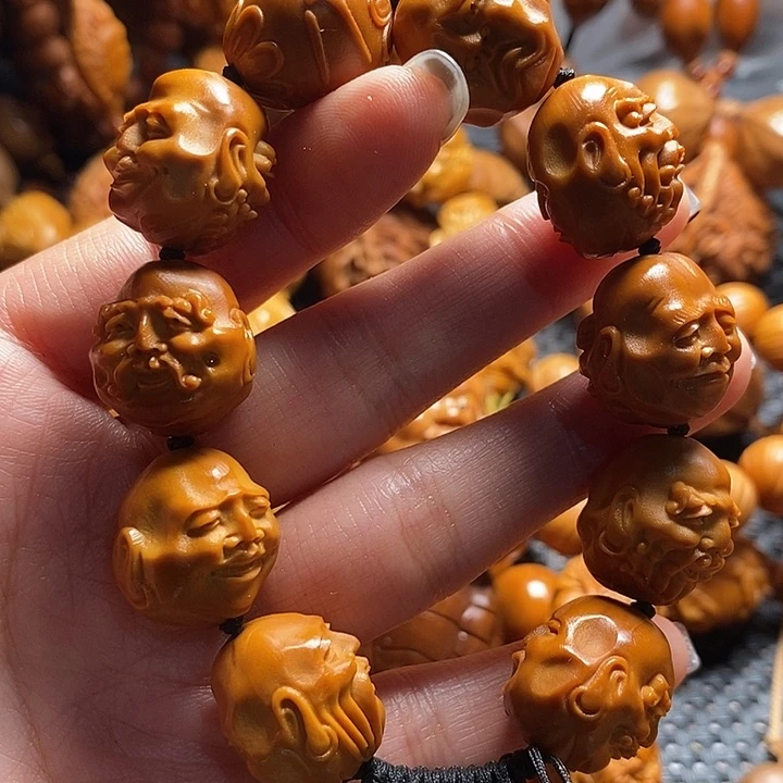 吊坠橄榄核老须派