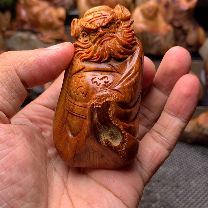 柏木（崖柏）崖柏手把件