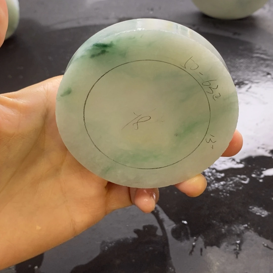 *****定制翡翠未镶嵌翡翠手镯