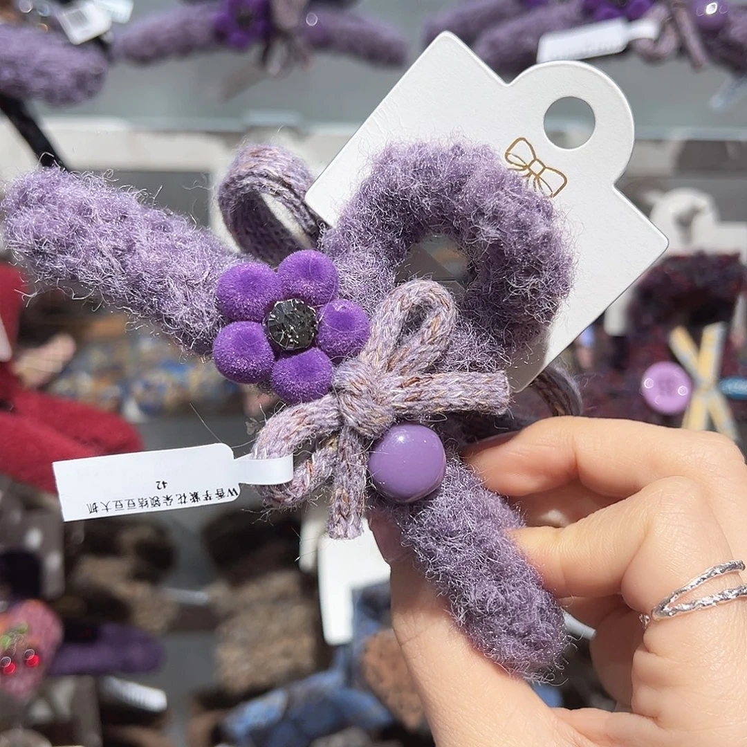 非金属紫色小花大抓