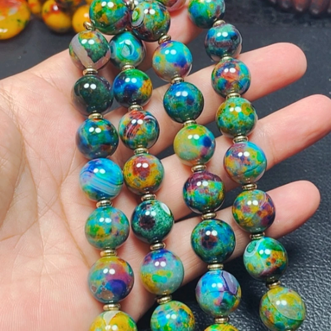 【闪购商品】玛瑙/玉髓手链未镶嵌龙髓项14