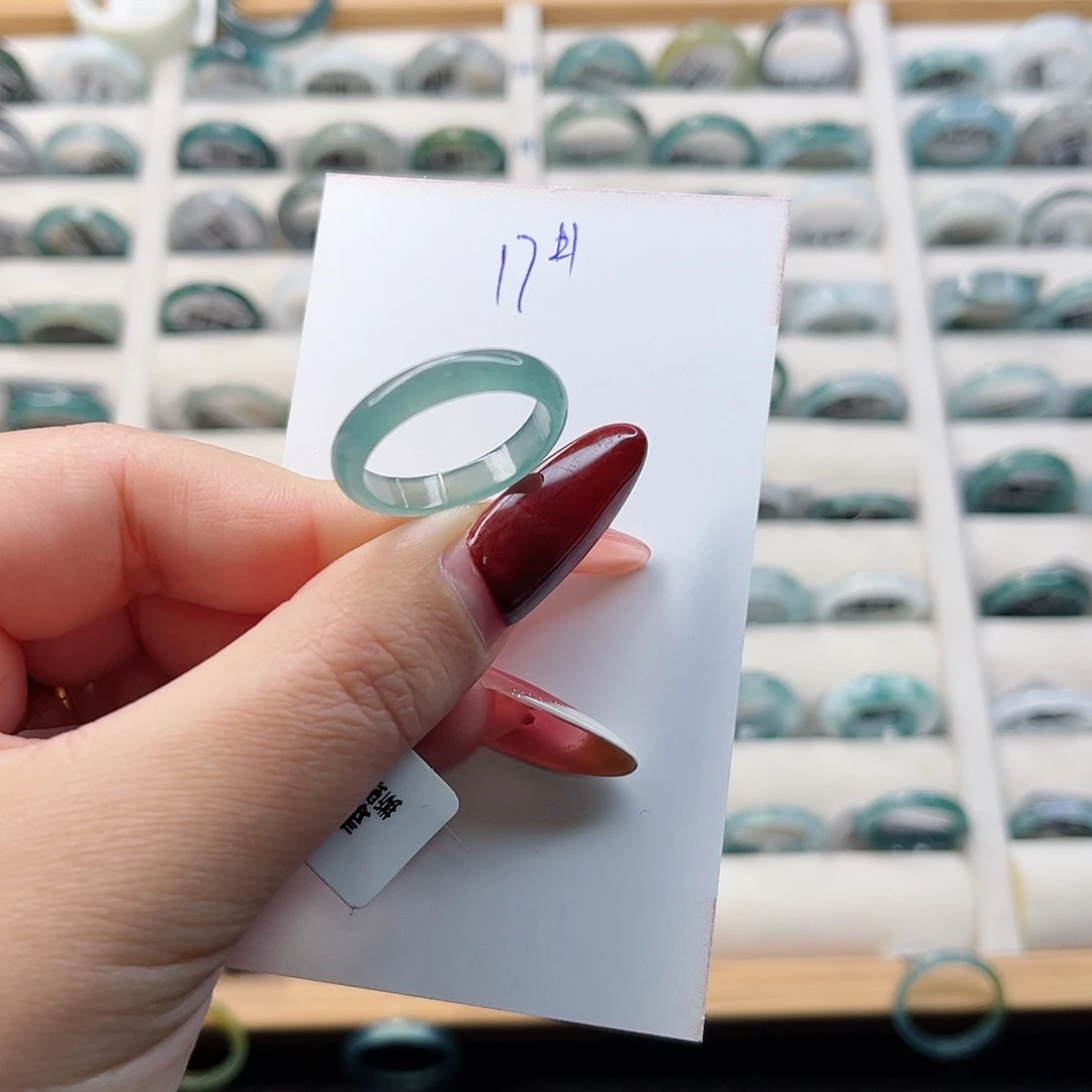 翡翠戒指未镶嵌戒指