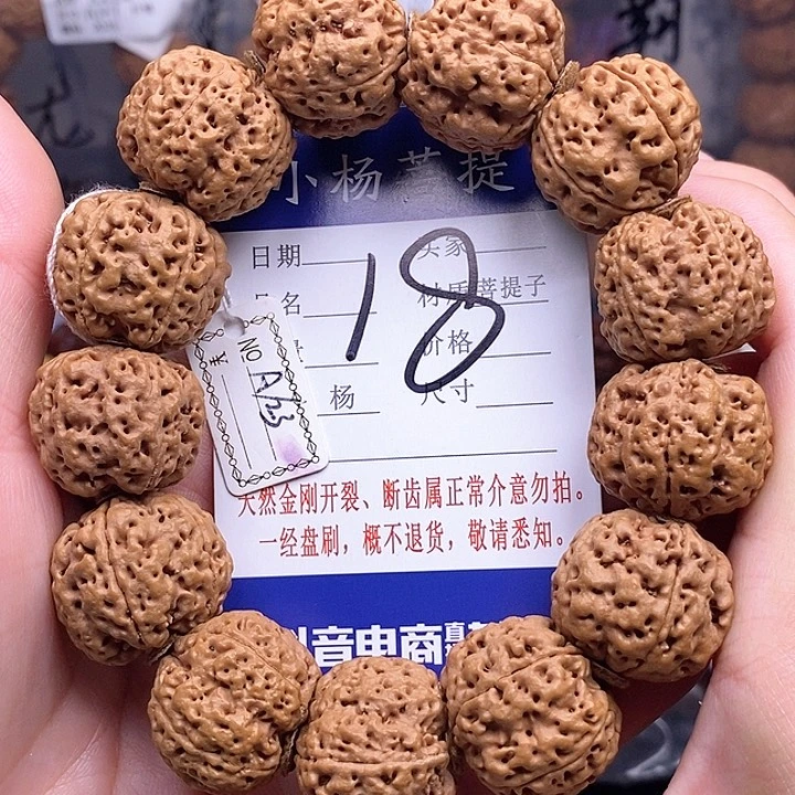 手串金刚菩提23方墩蜂王
