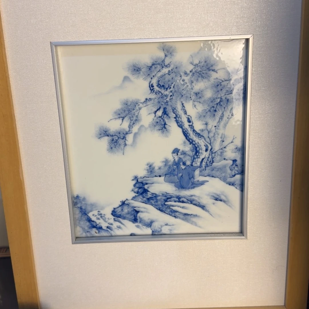 一****林景德镇陶瓷手绘瓷板画