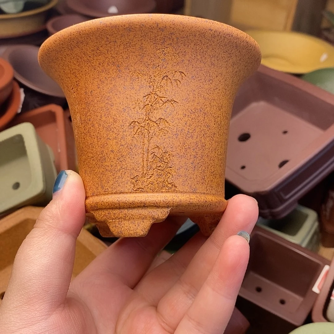 琉璃手工艺品宜兴紫砂精品花盆