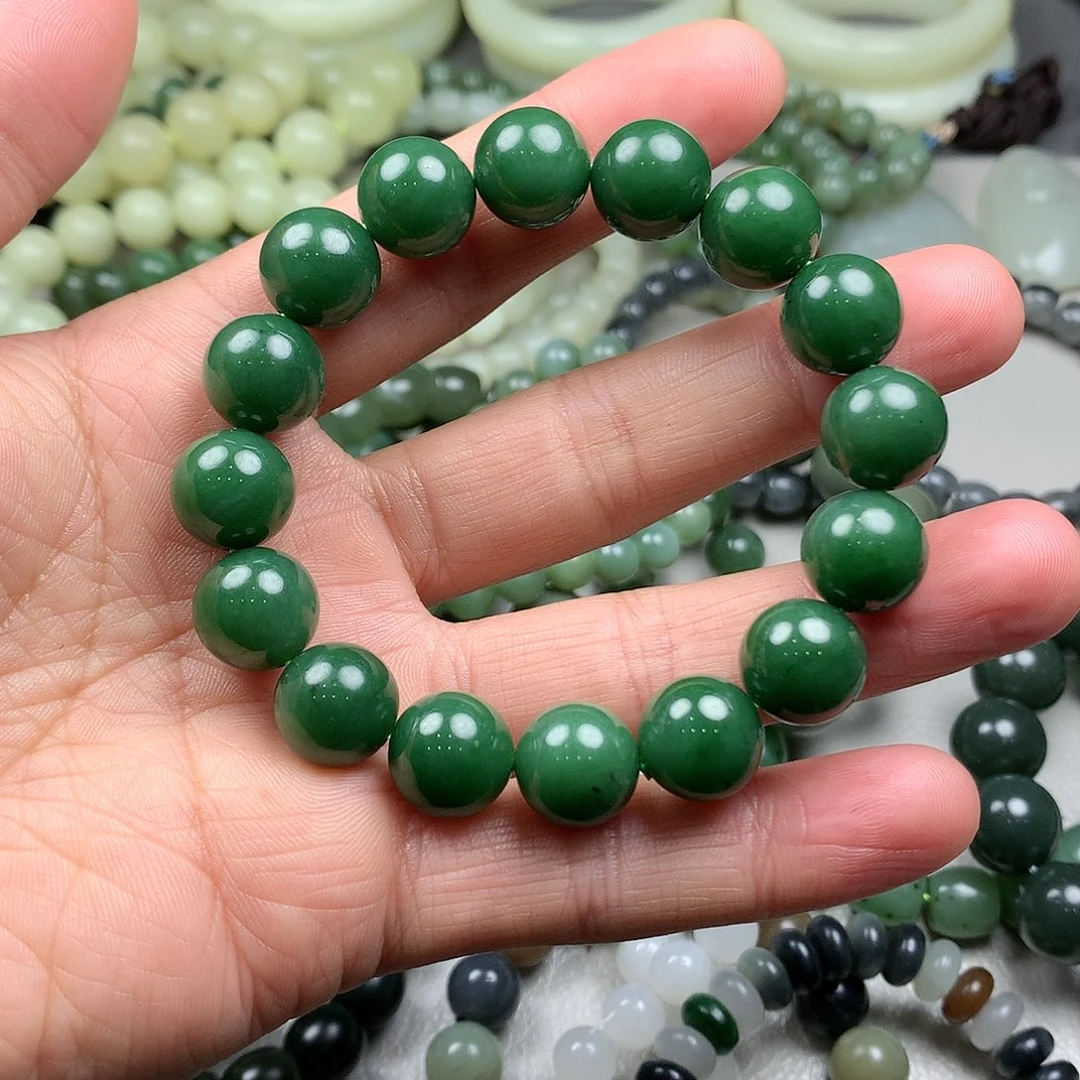 和田玉手链未镶嵌