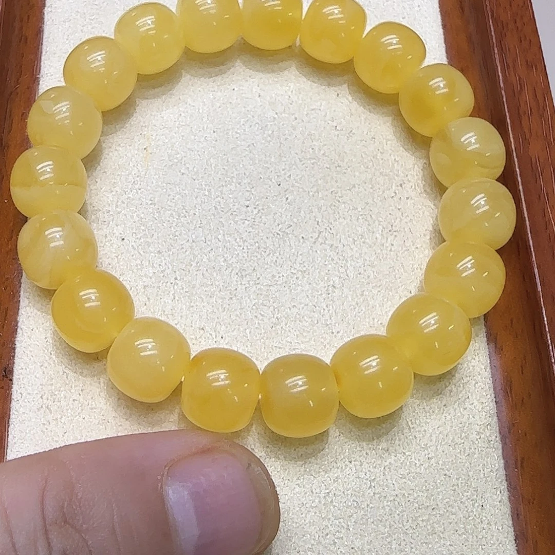 蜜蜡未镶嵌手串蜜蜡手串