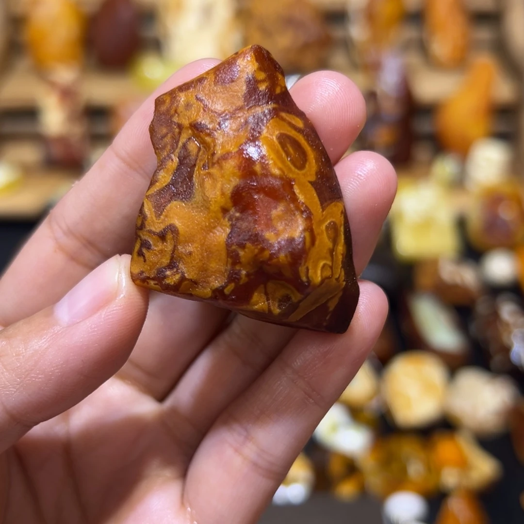 小***监未镶嵌定制琥珀琥珀蜜蜡
