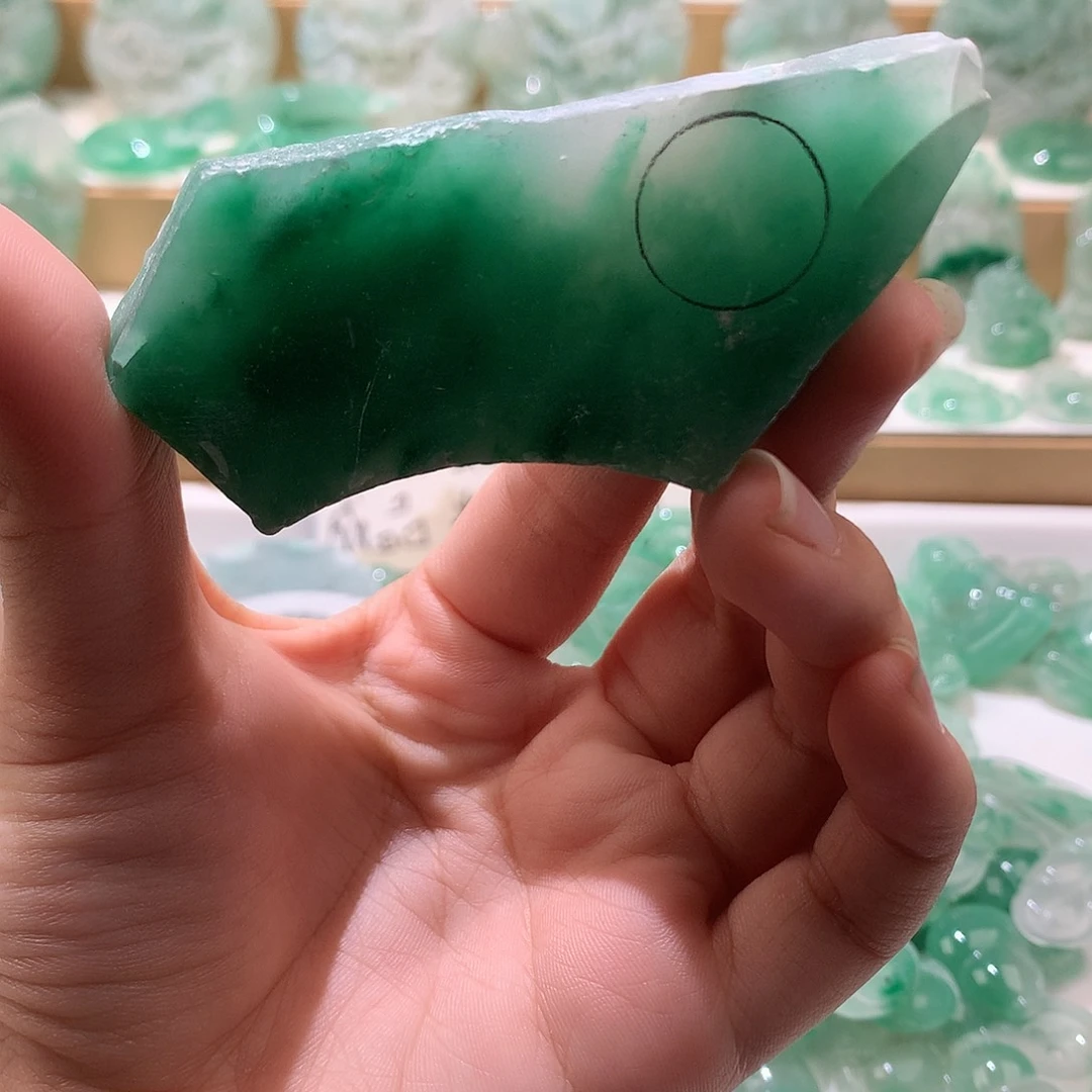 石英质玉未镶嵌珠宝半成品