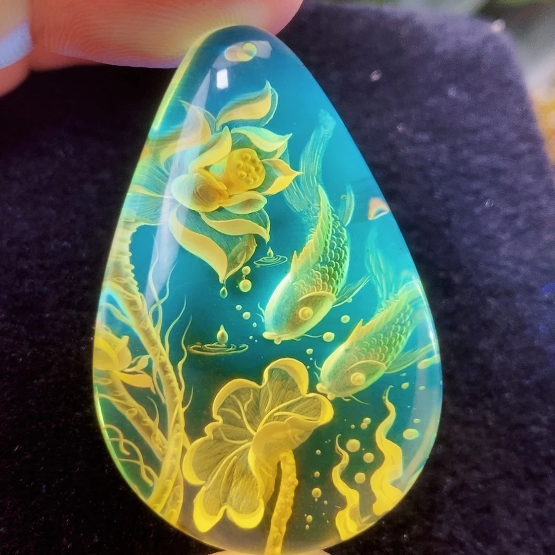 【闪购商品】金珀吊坠(不含链)未镶嵌