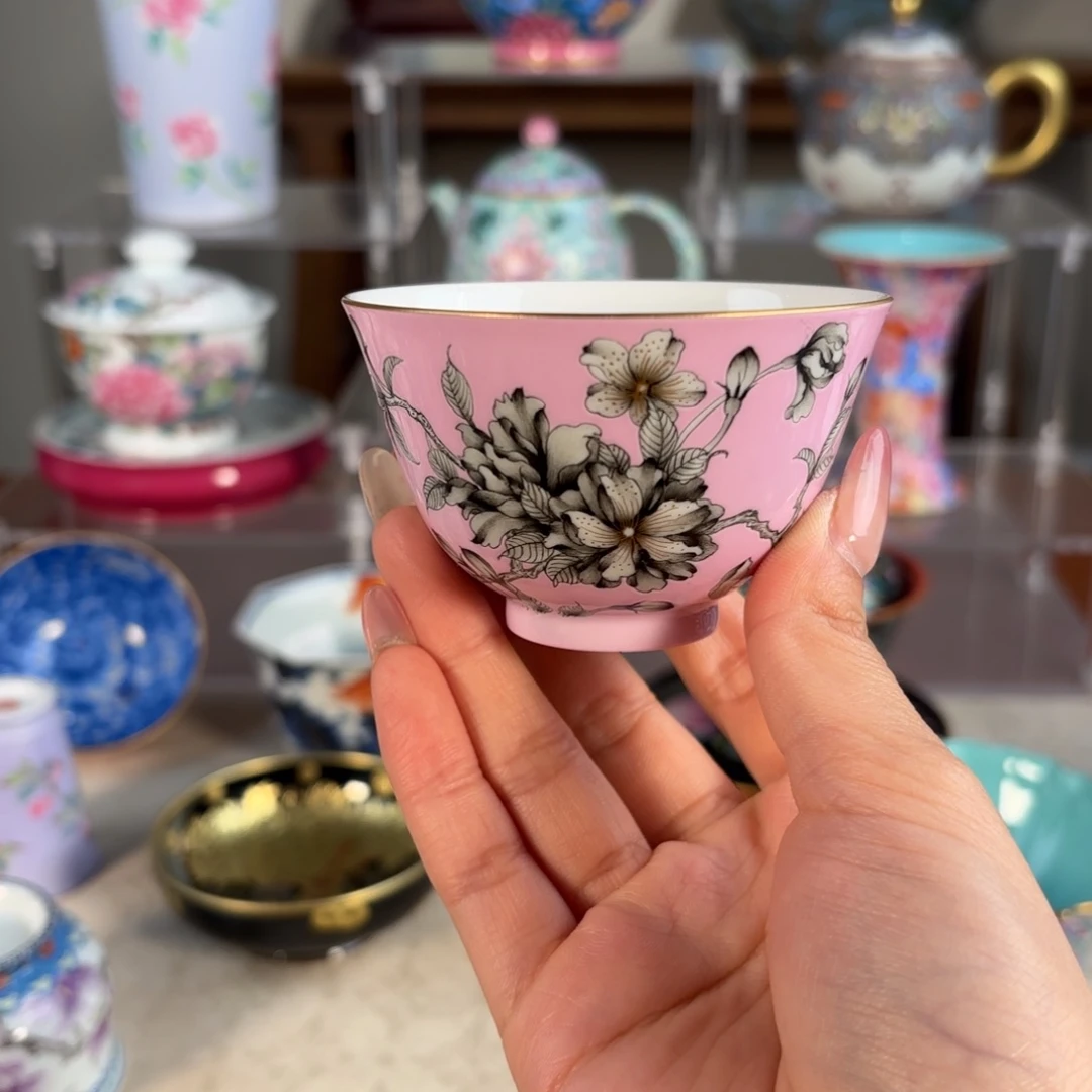 纯手工手绘 高端茶器