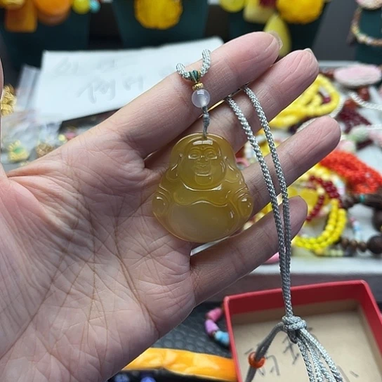 铁合金花岗石吊坠