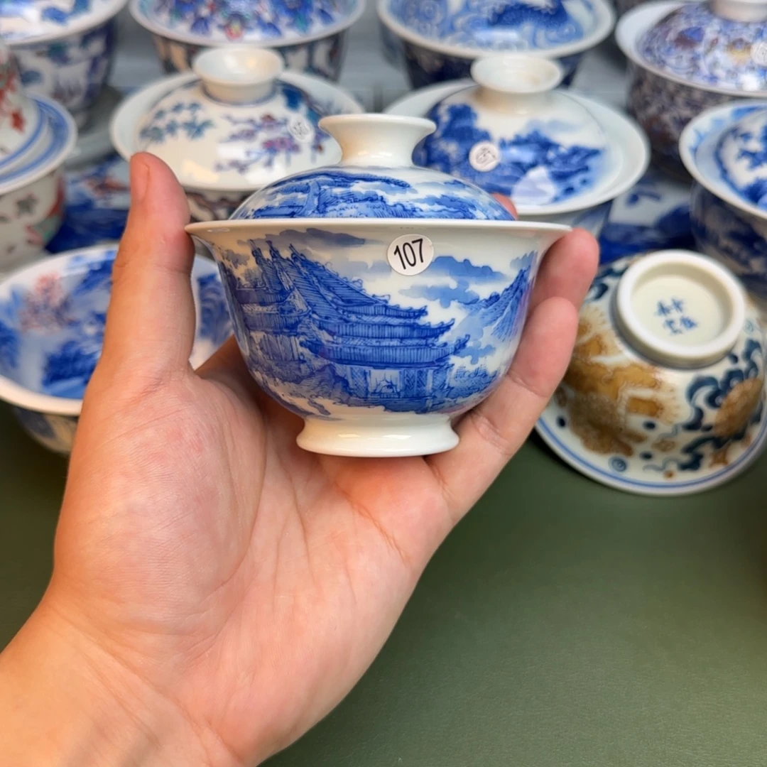 彦祖纯手工手绘茶具107