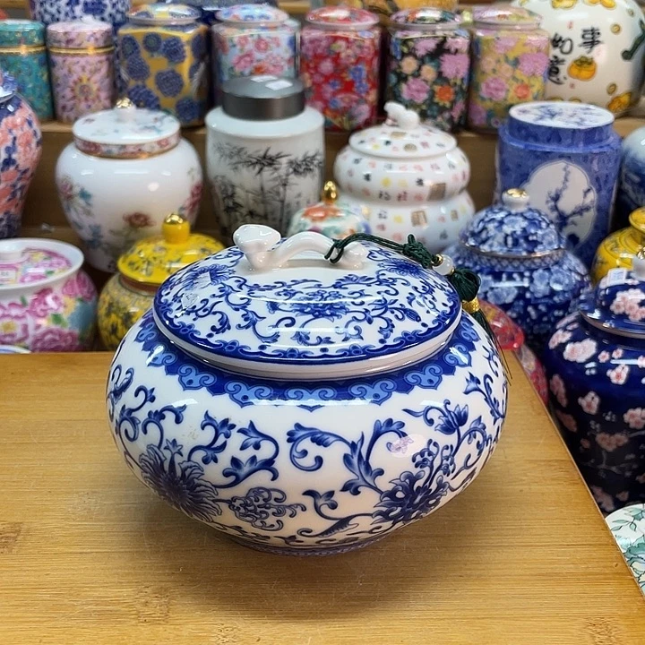 陶瓷罐茶叶罐密封罐