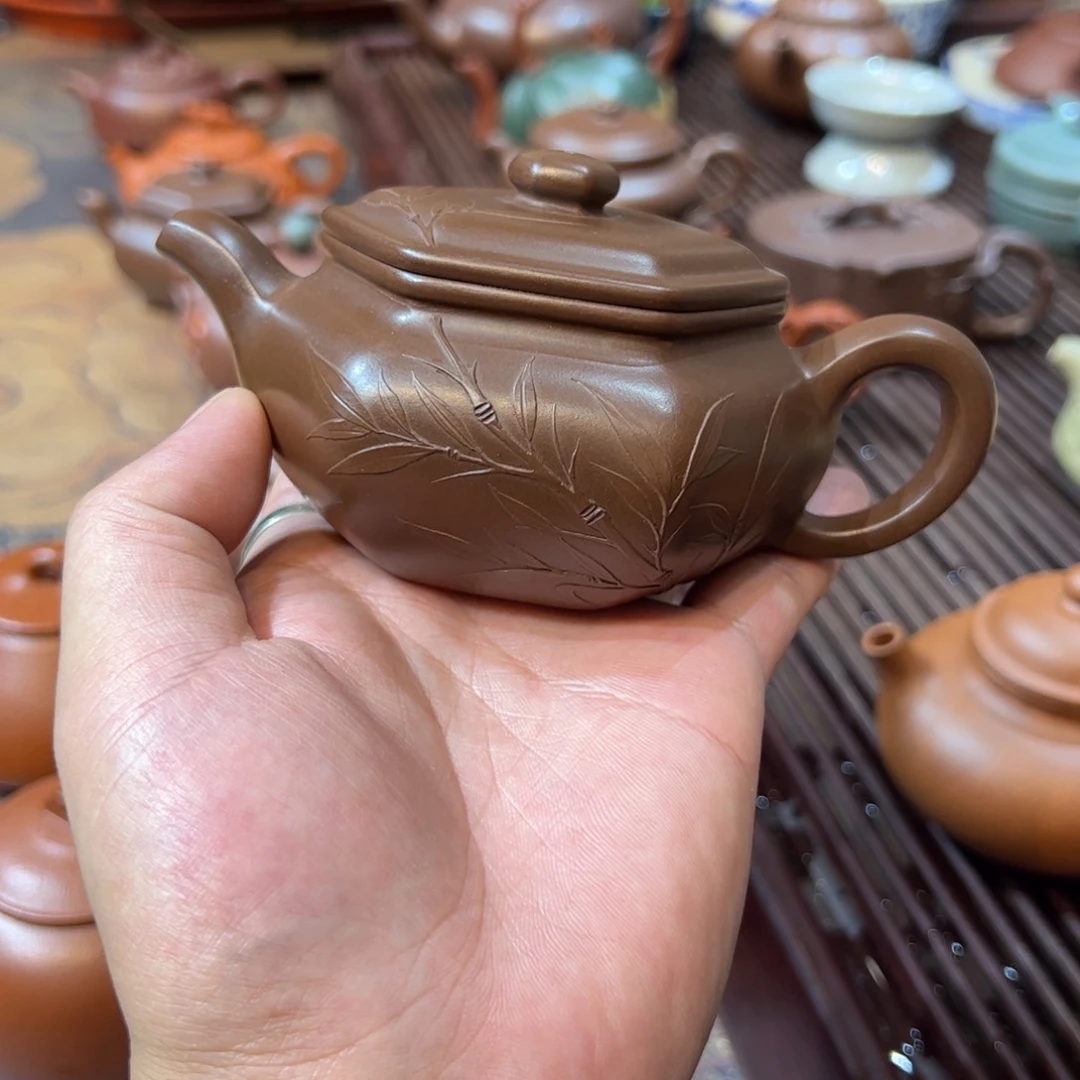 茶壶紫砂J***i精工手工紫砂壶