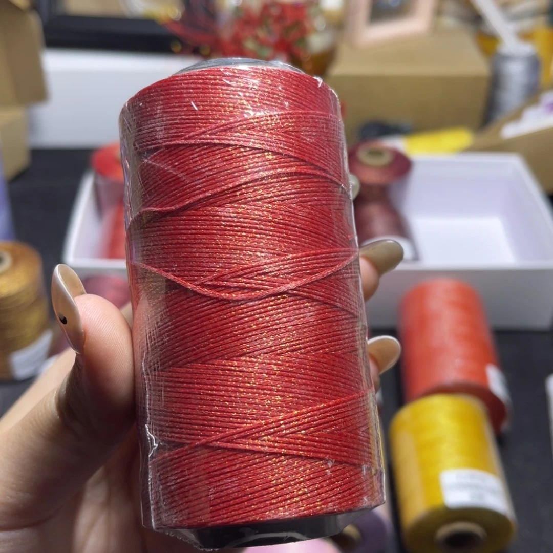 腈纶0.5洒金扁蜡100g3438