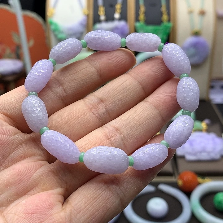 未镶嵌手链翡翠翡翠手链