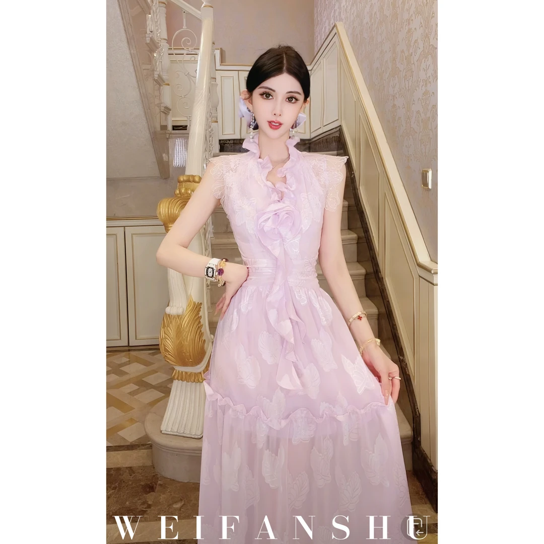 WEIFANSHU/魏凡舒【丁香花语】春夏新款&连衣裙&上衣&短裤