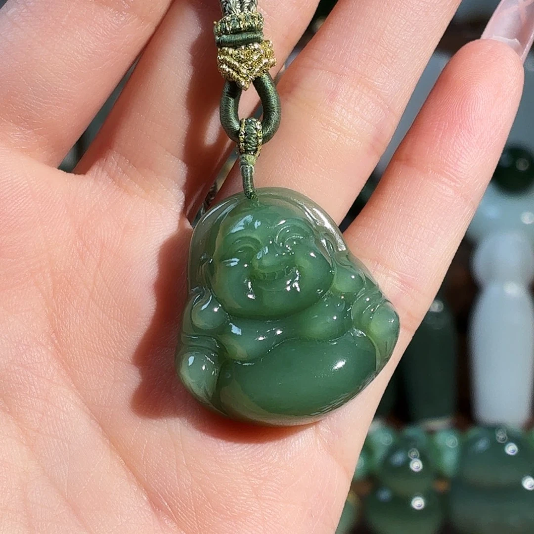 和田玉未镶嵌颈饰T