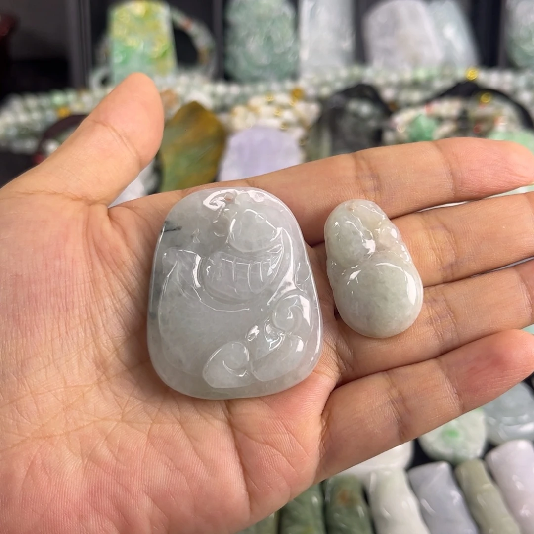 龙***艺吊坠(不含链)未镶嵌翡翠