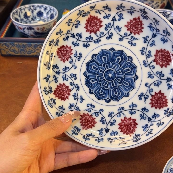 瓷片景德镇陶瓷手工手绘