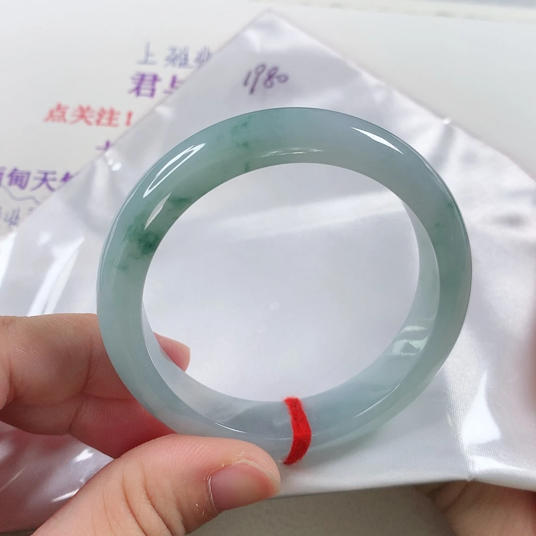 未镶嵌手镯翡翠 需包容裂纹 ①②②