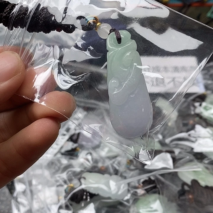 翡翠未镶嵌颈饰453