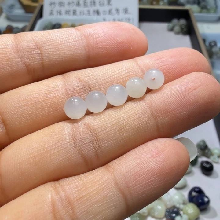 未镶嵌和田玉珠宝半成品卡六