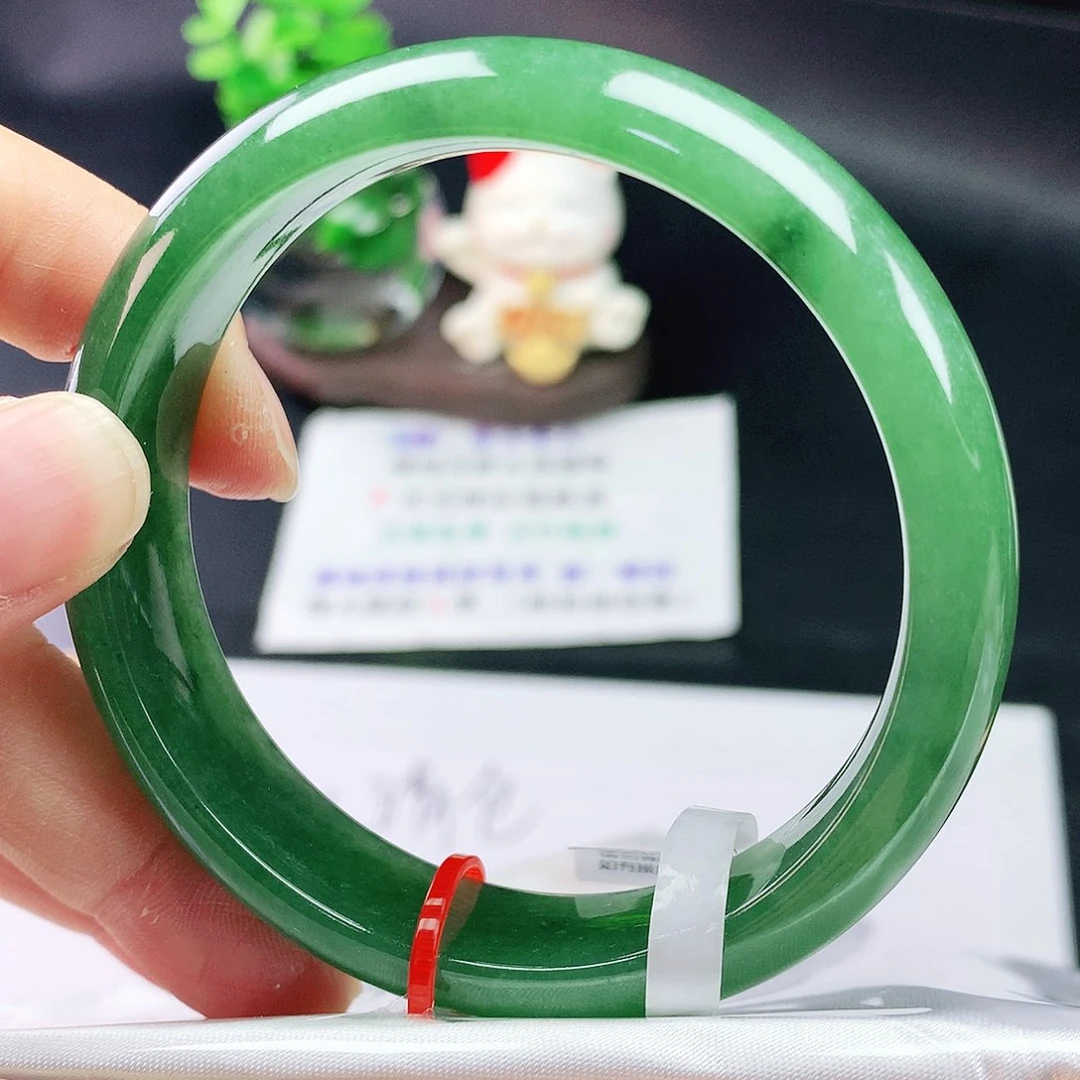 未镶嵌手镯翡翠57圈