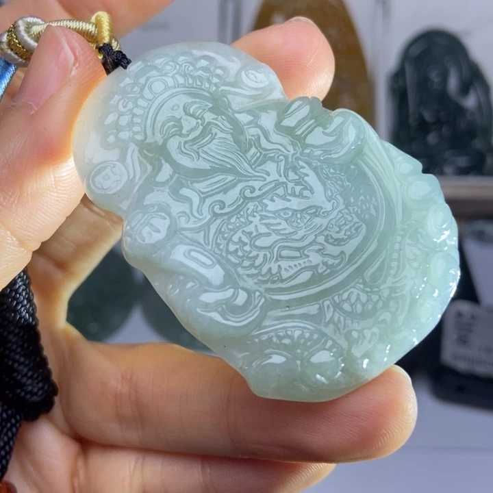 翡翠未镶嵌挂件翡翠
