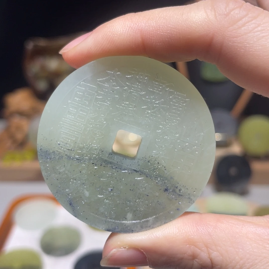 岫玉未镶嵌颈饰颈饰9