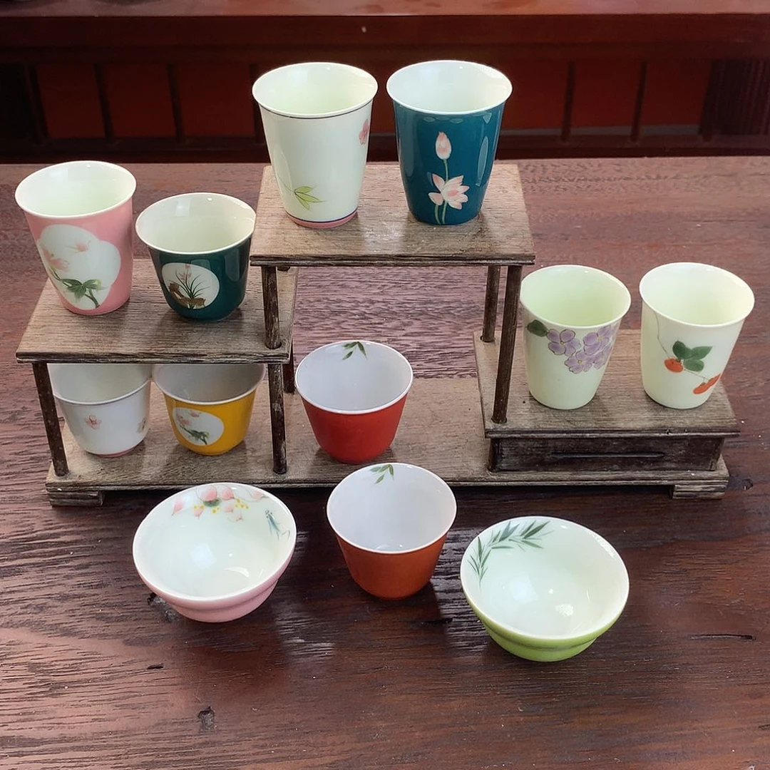 任选六个手绘杯子