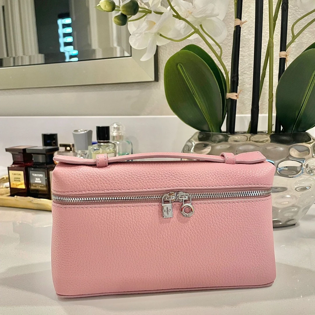 高级感头层牛皮饭盒小方盒包包女2025新款简约轻奢纯色手提单肩包