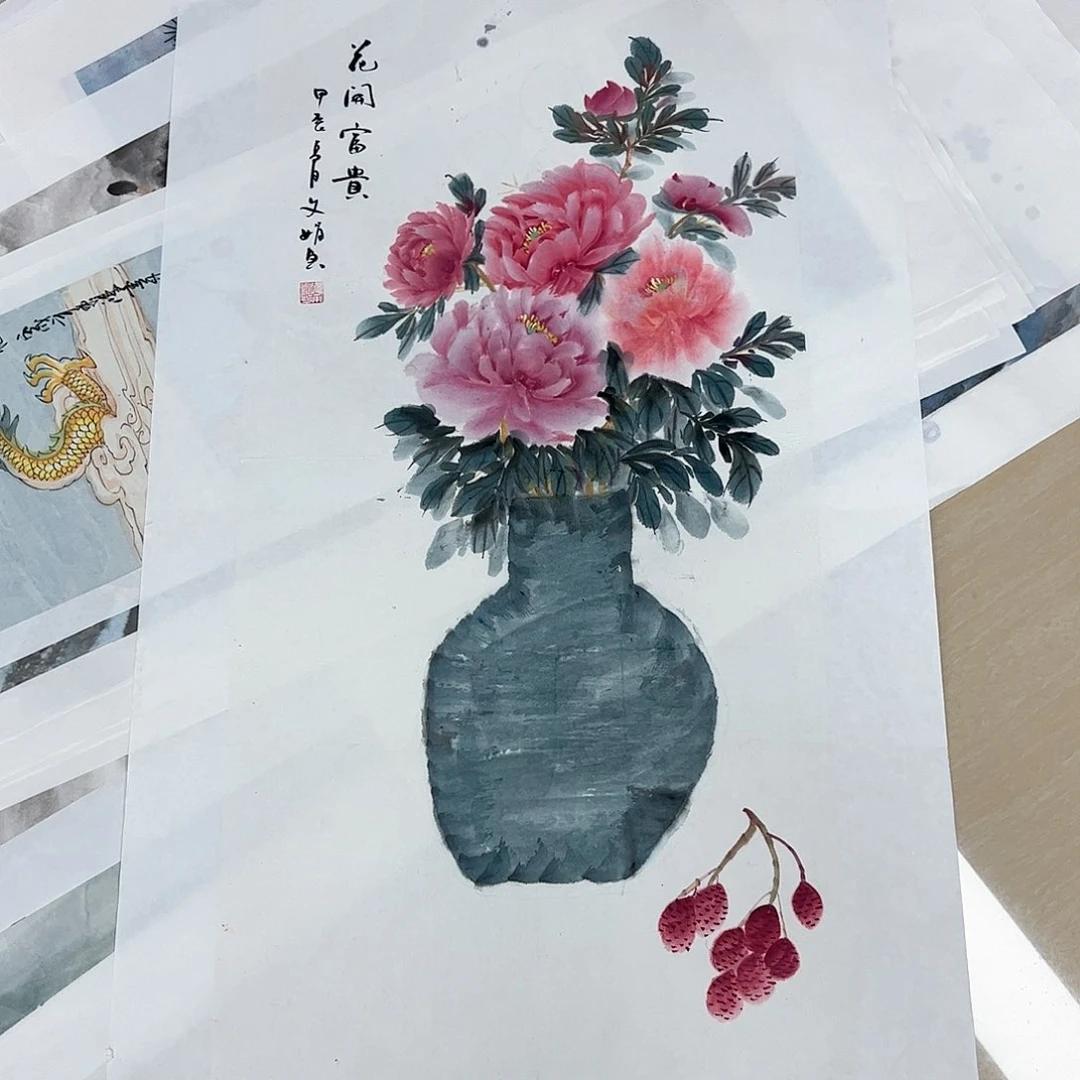 国画精品国画作品